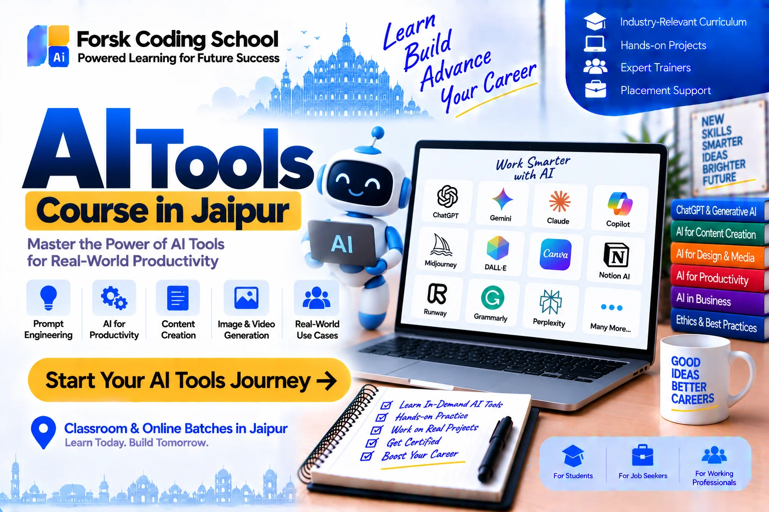 AI Tools Course Jaipur Course in Jaipur at Forsk Coding School