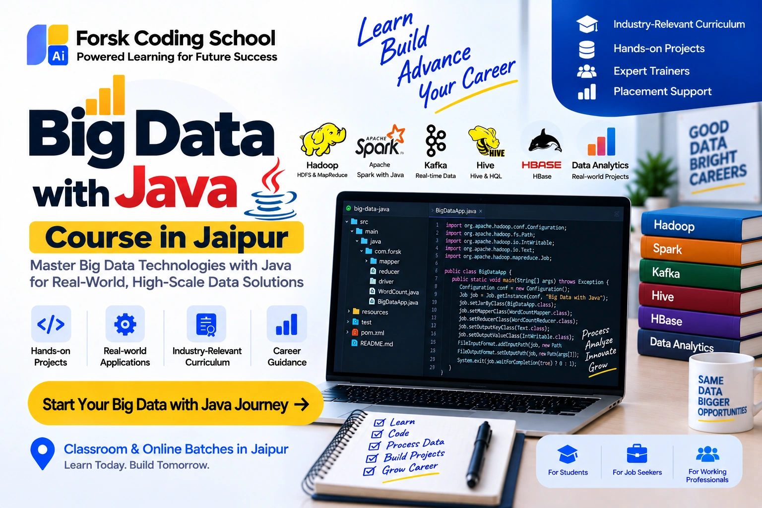 Big Data with Java Course Jaipur Course in Jaipur at Forsk Coding School