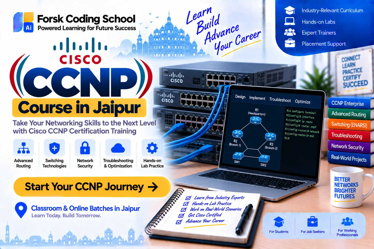 Ccnp Course Jaipur Course in Jaipur at Forsk Coding School