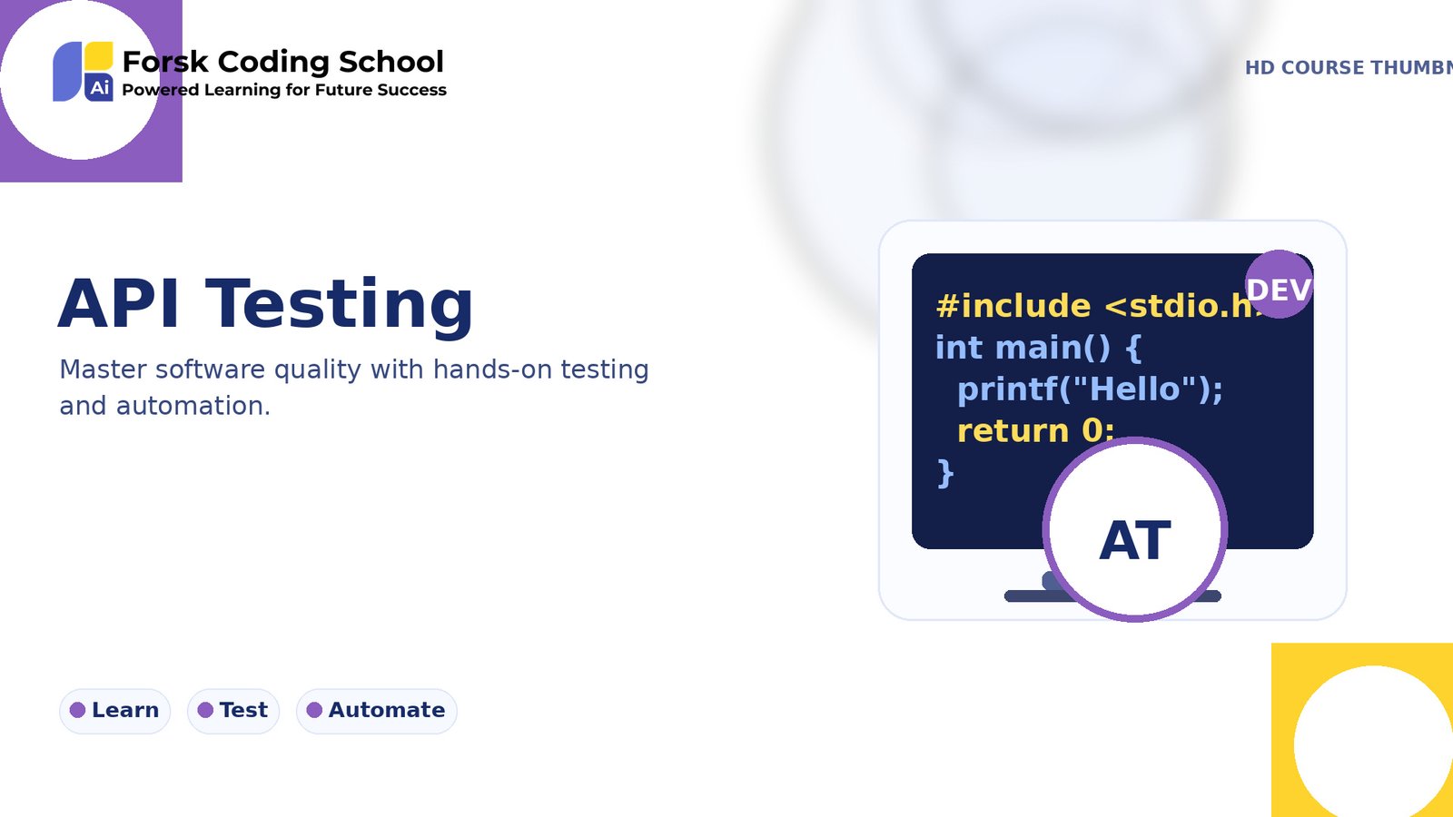 API Testing course in Jaipur
