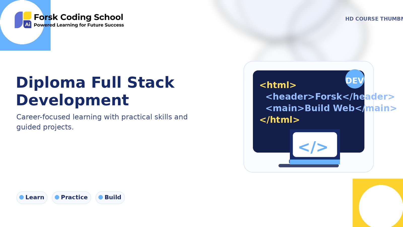 Diploma in Full Stack Development course in Jaipur