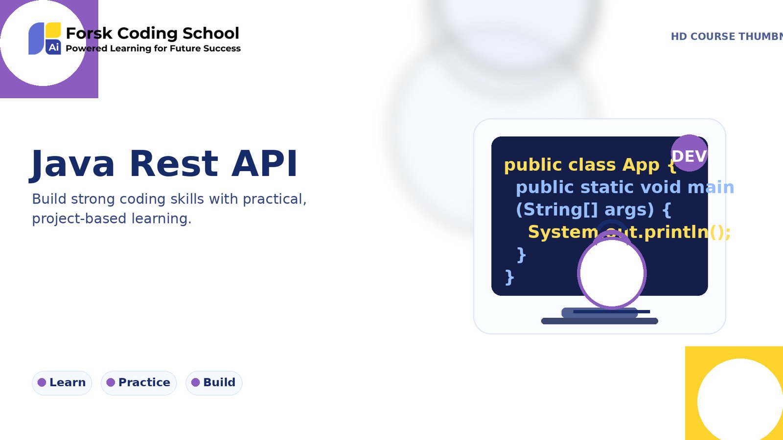 Java REST API course in Jaipur