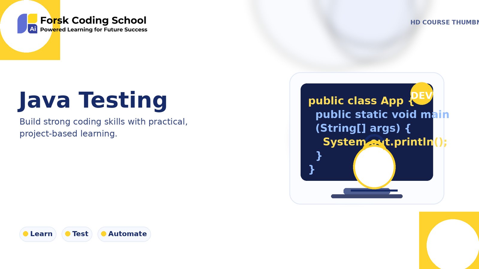 Java Testing course in Jaipur