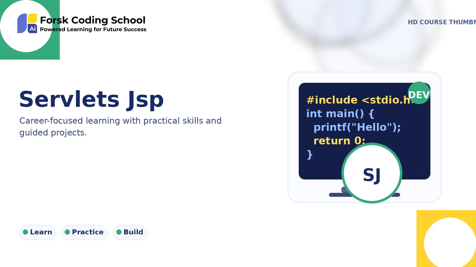 Servlets & JSP course in Jaipur