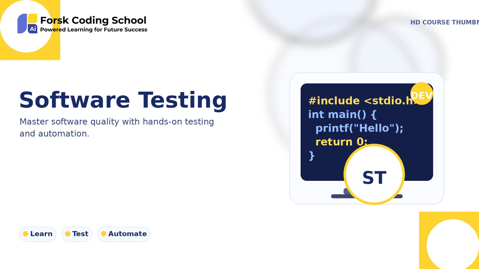 Software Testing course in Jaipur