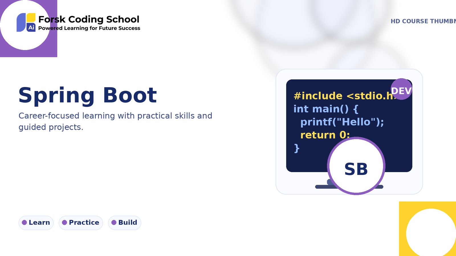 Spring Boot course in Jaipur