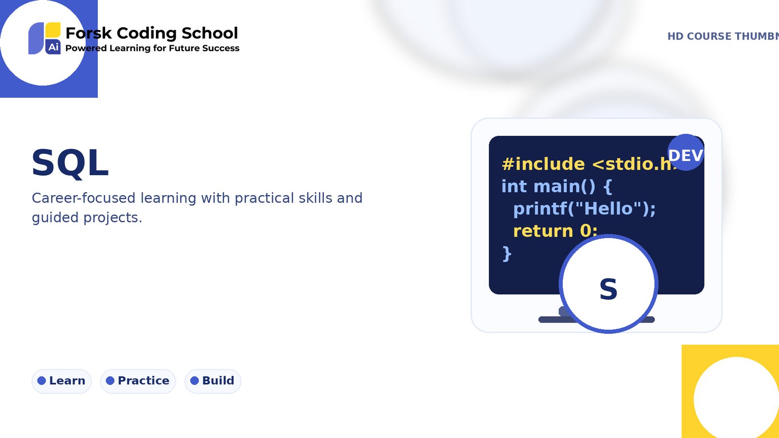 SQL course in Jaipur