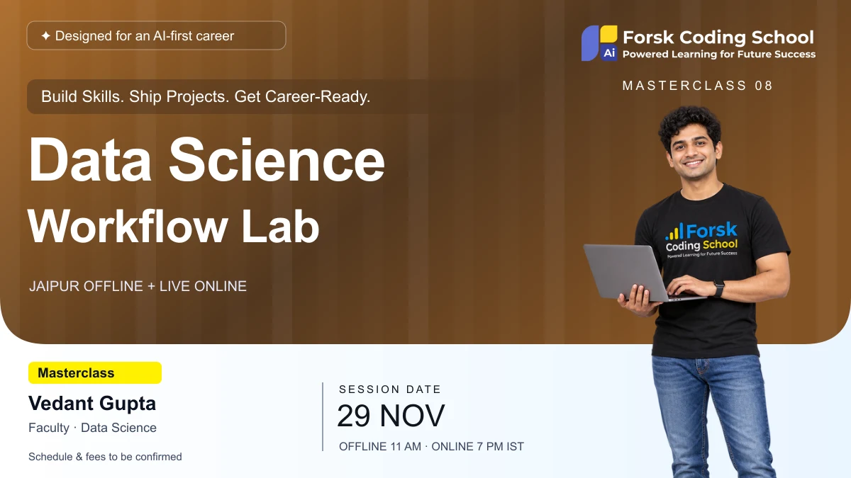 Build a data science workflow with Vedant Gupta