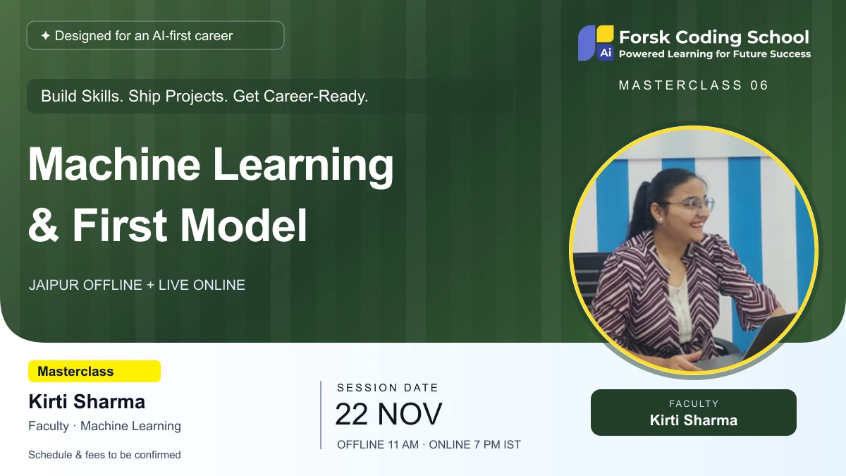 Train and evaluate your first model with Kirti Sharma