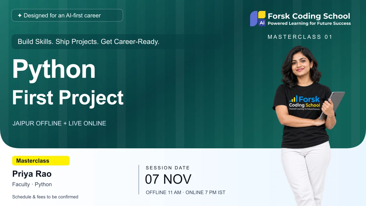 Python: your first real project with Priya Rao