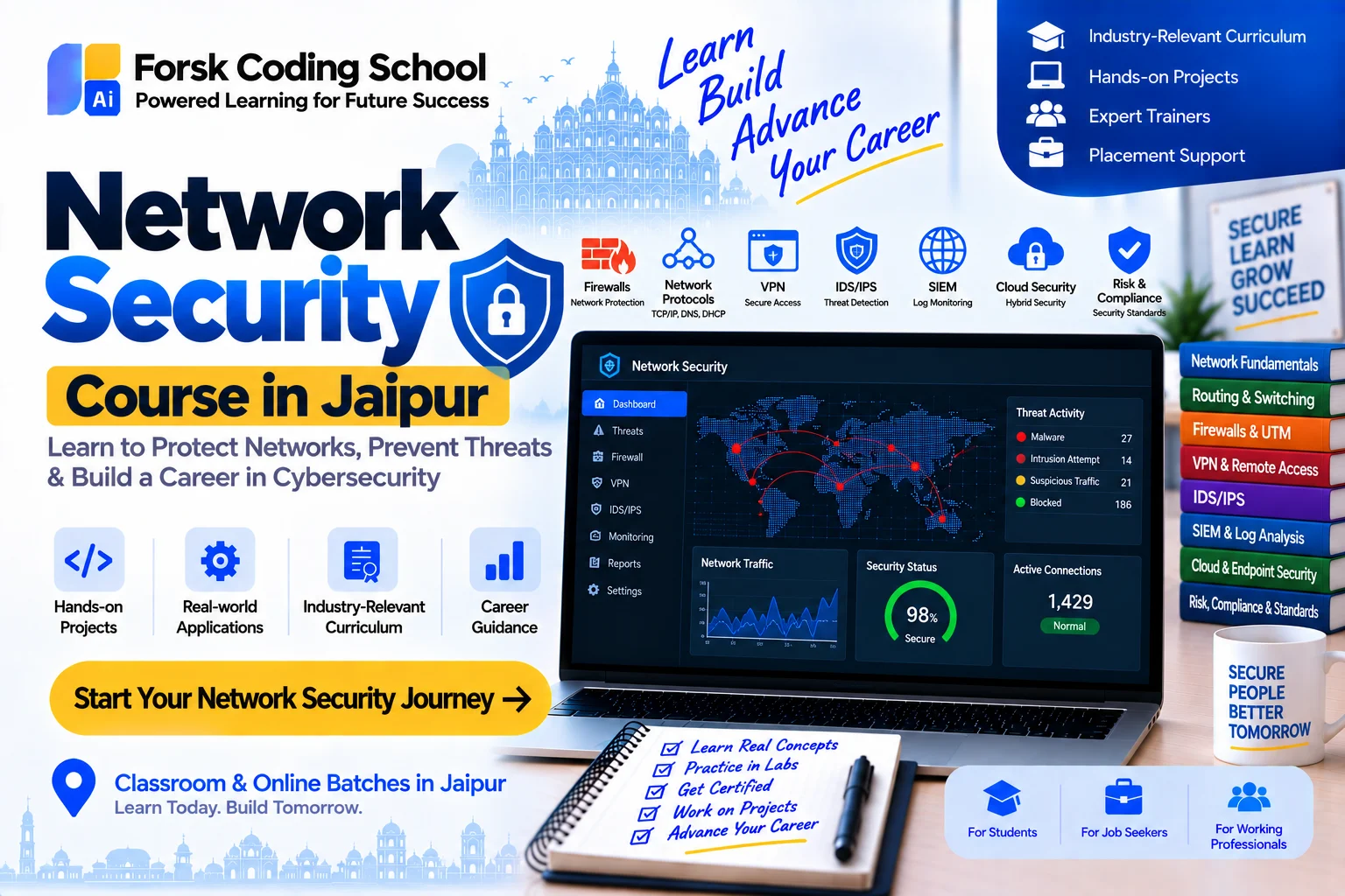 Network Security Course Jaipur Course in Jaipur at Forsk Coding School