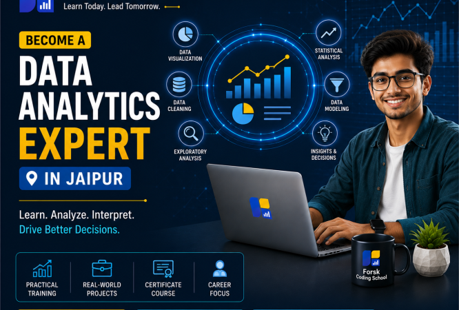 Become a Data Analytics Expert in Jaipur by Forsk Coding School