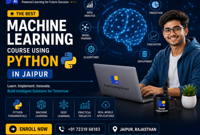 Best Machine Learning Course Using Python in Jaipur by Forsk Coding School