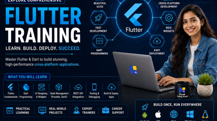 Explore Comprehensive Flutter Training in Jaipur by Forsk Coding School