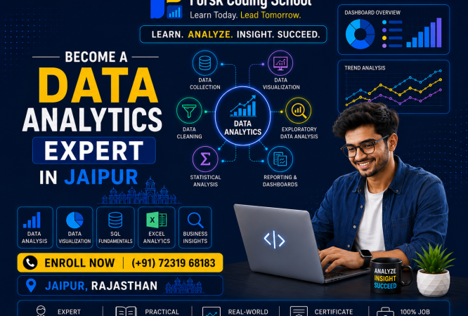 Become a Data Analytics Expert in Jaipur by Forsk Coding School