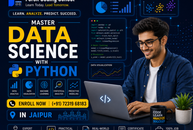 Master Data Science with Python in Jaipur by Forsk Coding School