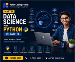 Master Data Science with Python in Jaipur by Forsk Coding School