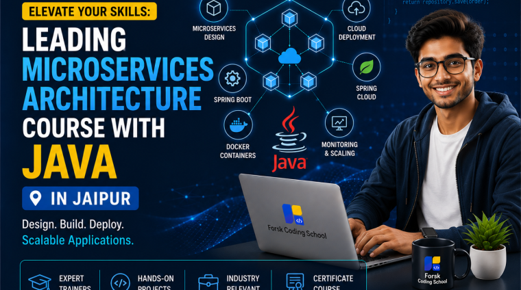 Leading Microservices Architecture Course with Java in Jaipur by Forsk Coding School
