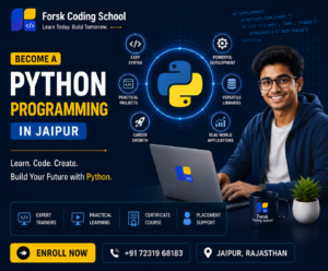 Become a Python Programming Expert in Jaipur by Forsk Coding School