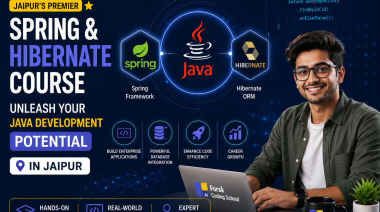 Jaipur’s Premier Spring and Hibernate Course by Forsk Coding School