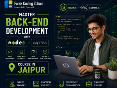 Master Back-End Development with Node.js and Express.js in Jaipur, Rajasthan at Groot Academy