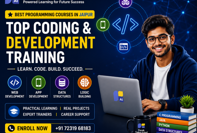 Best Programming Courses in Jaipur by Forsk Coding School