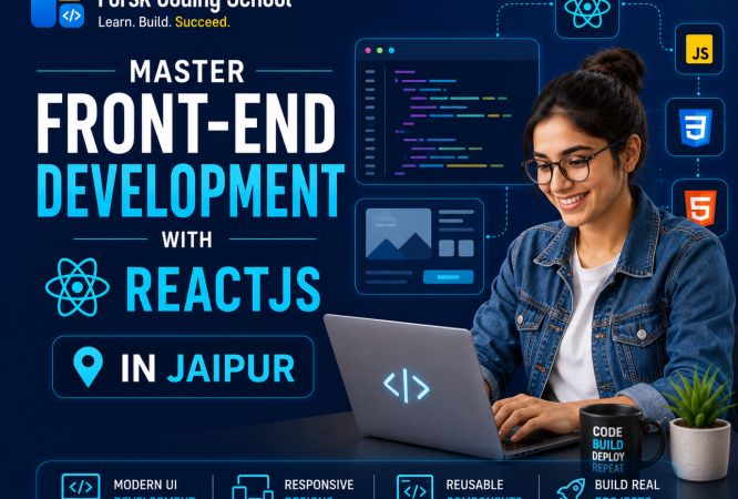 Master Front-End Development with ReactJS in Jaipur by Forsk Coding School