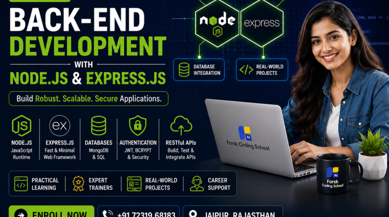 Master Back-End Development with Node.js and Express.js Course in Jaipur