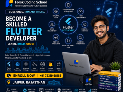 Become a Skilled Flutter Developer with the Best Course in Jaipur at Forsk Coding School