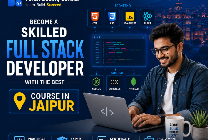 Become a Skilled Full Stack Developer with the Best Course in Jaipur by Forsk Coding School