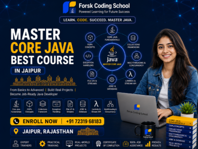 Master Core Java with the Best Course in Jaipur at Forsk Coding School