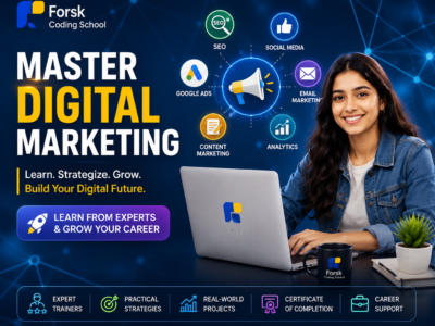 Master Digital Marketing with the Best Course in Jaipur at Forsk Coding School