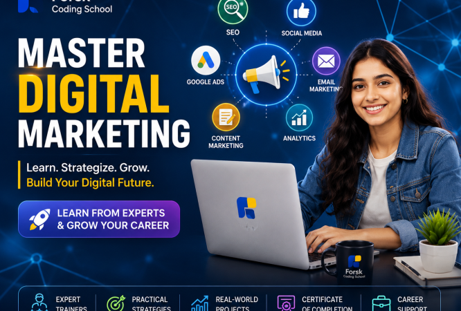 Master Digital Marketing Course in Jaipur by Forsk Coding School
