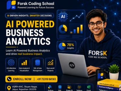 AI-Powered Business Analytics Course | Forsk Coding School Jaipur