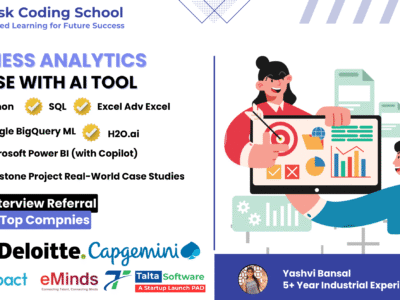 AI-Powered Business Analytics Course | Forsk Coding School Jaipur