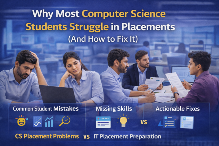 Why most computer science students struggle in placements and how to fix it in 2026