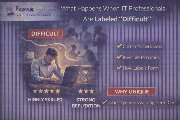 IT professional experiencing career slowdown due to being labeled difficult