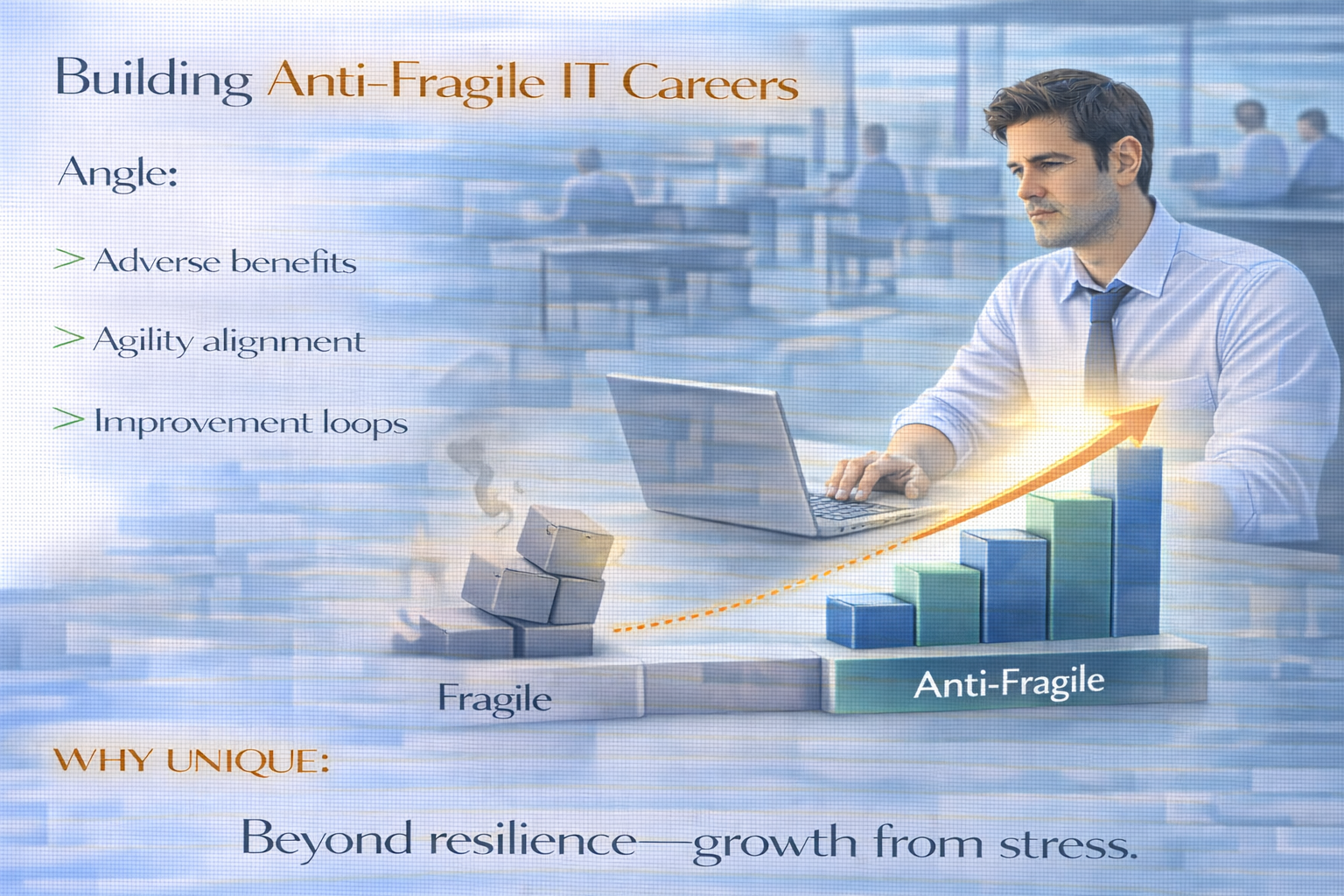 What makes some IT careers anti-fragile over time