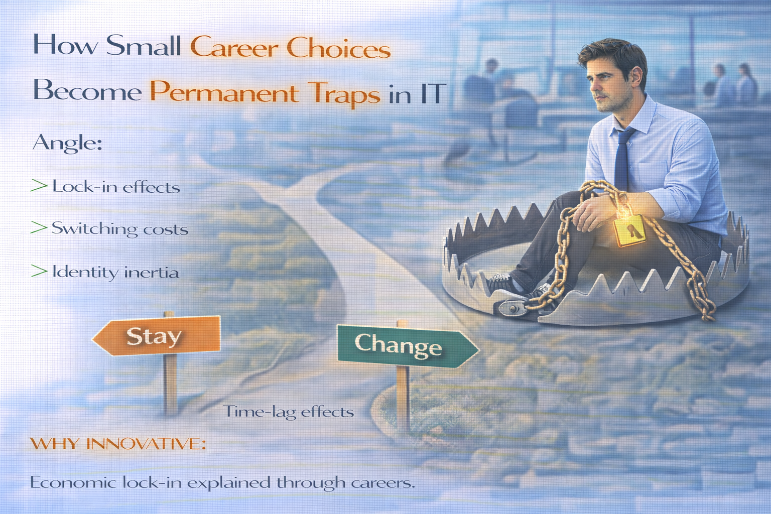 How small career choices become permanent traps in IT