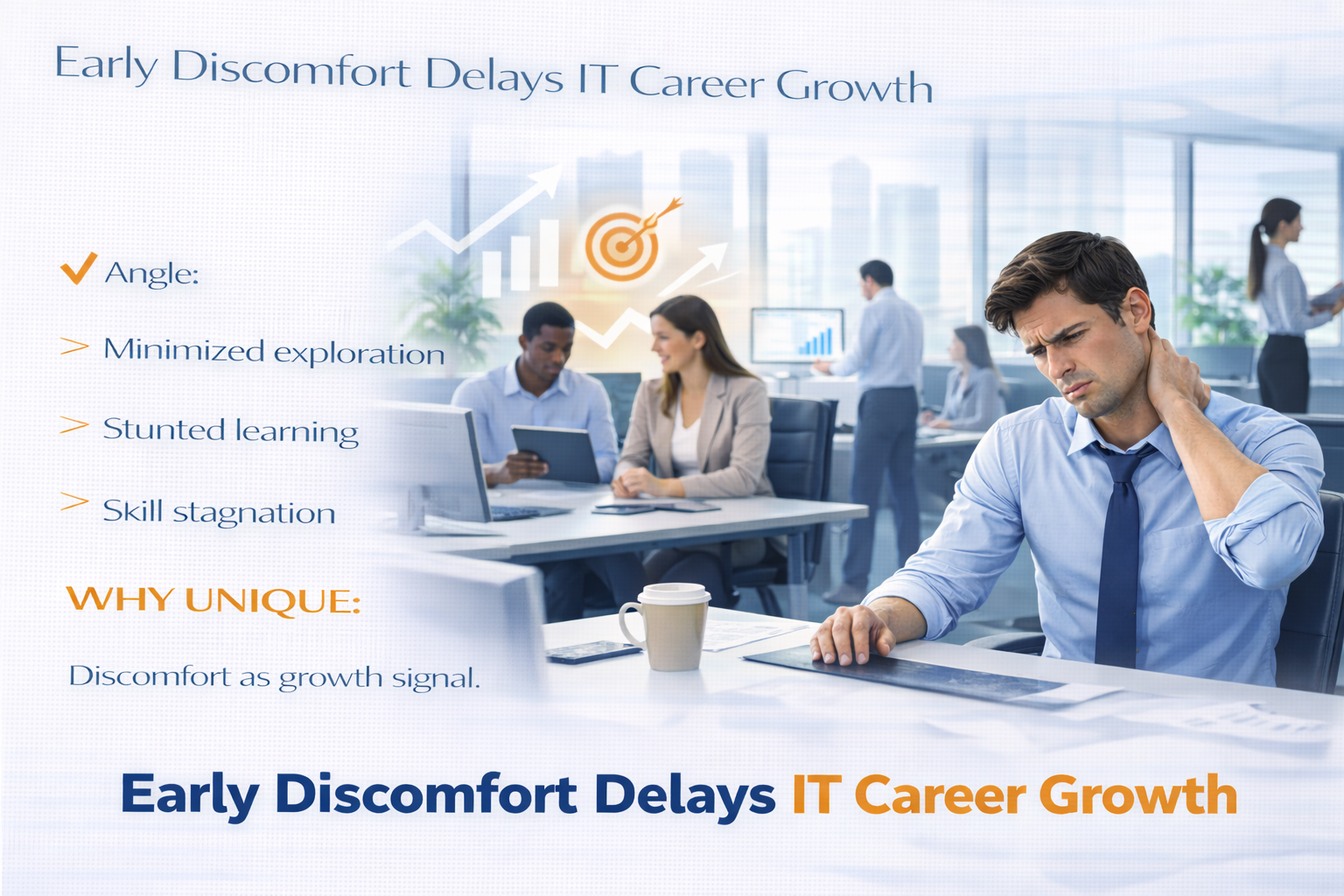 Why ignoring early discomfort slows IT career growth