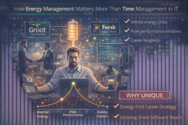 How energy management matters more than time management in IT careers