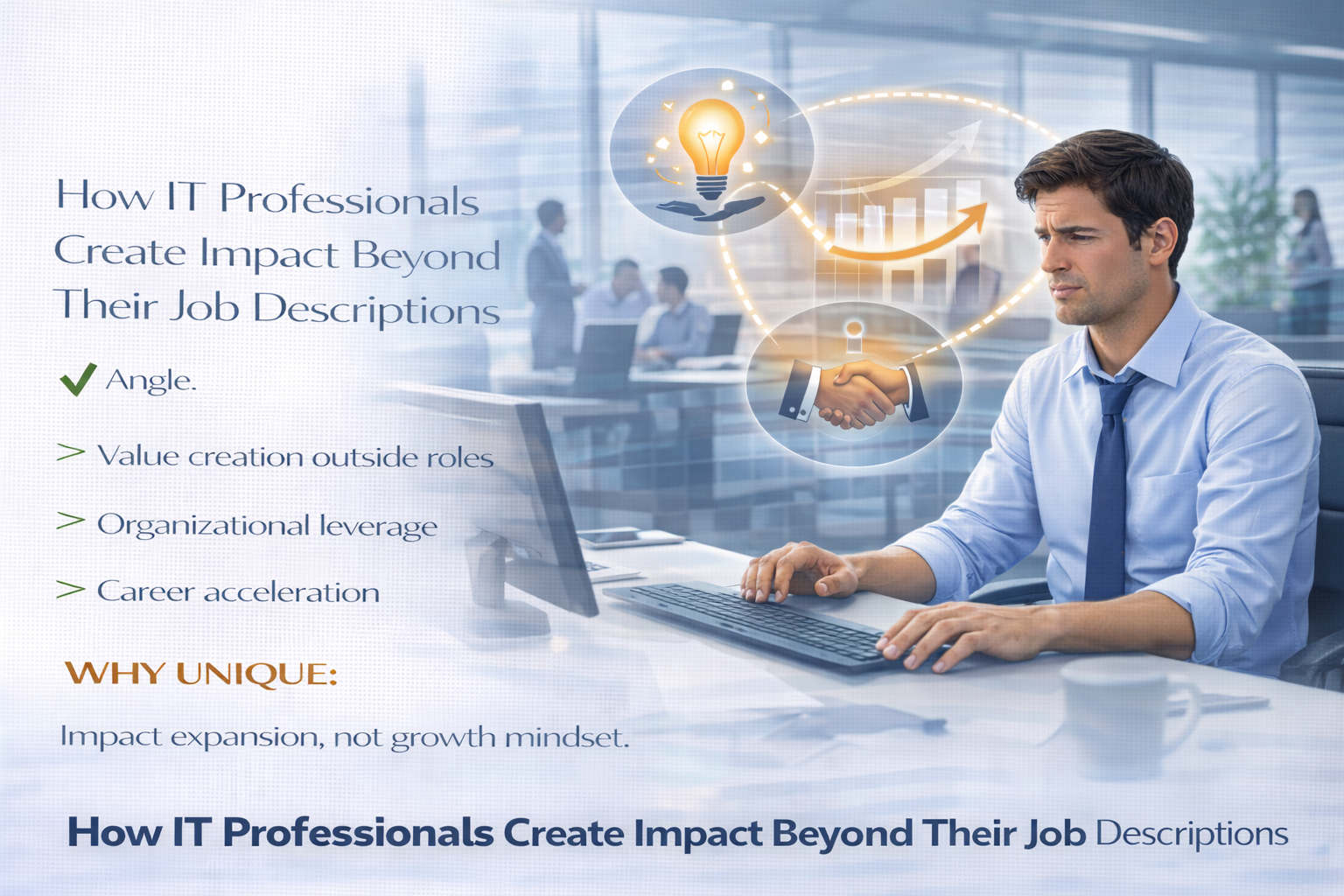 How IT professionals create impact beyond their job descriptions