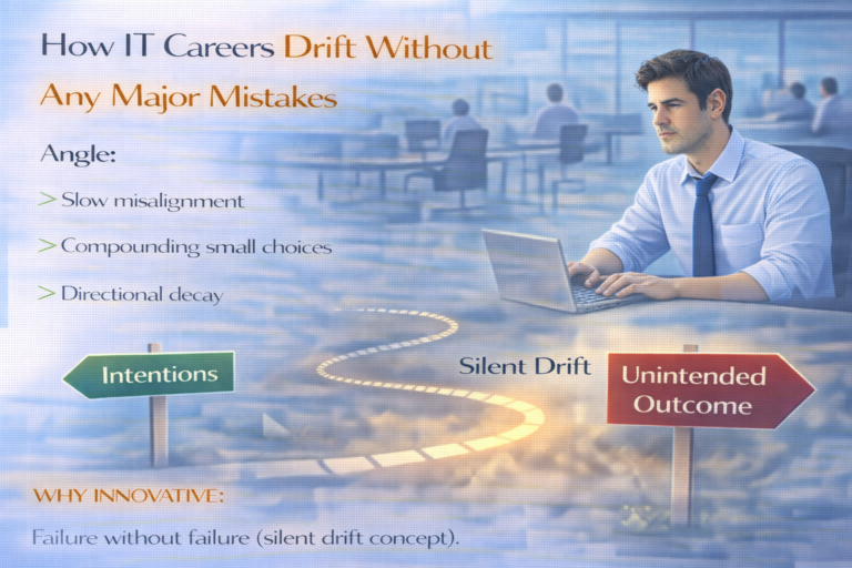 How IT careers drift without any major mistakes