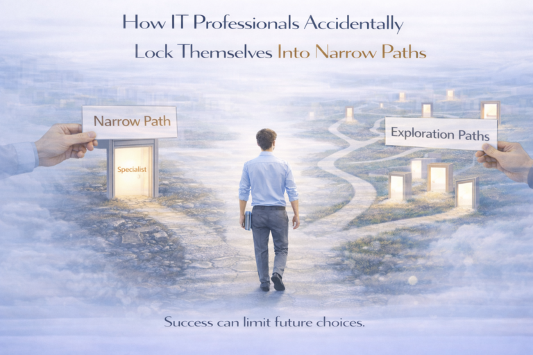 How IT professionals accidentally lock themselves into narrow career paths