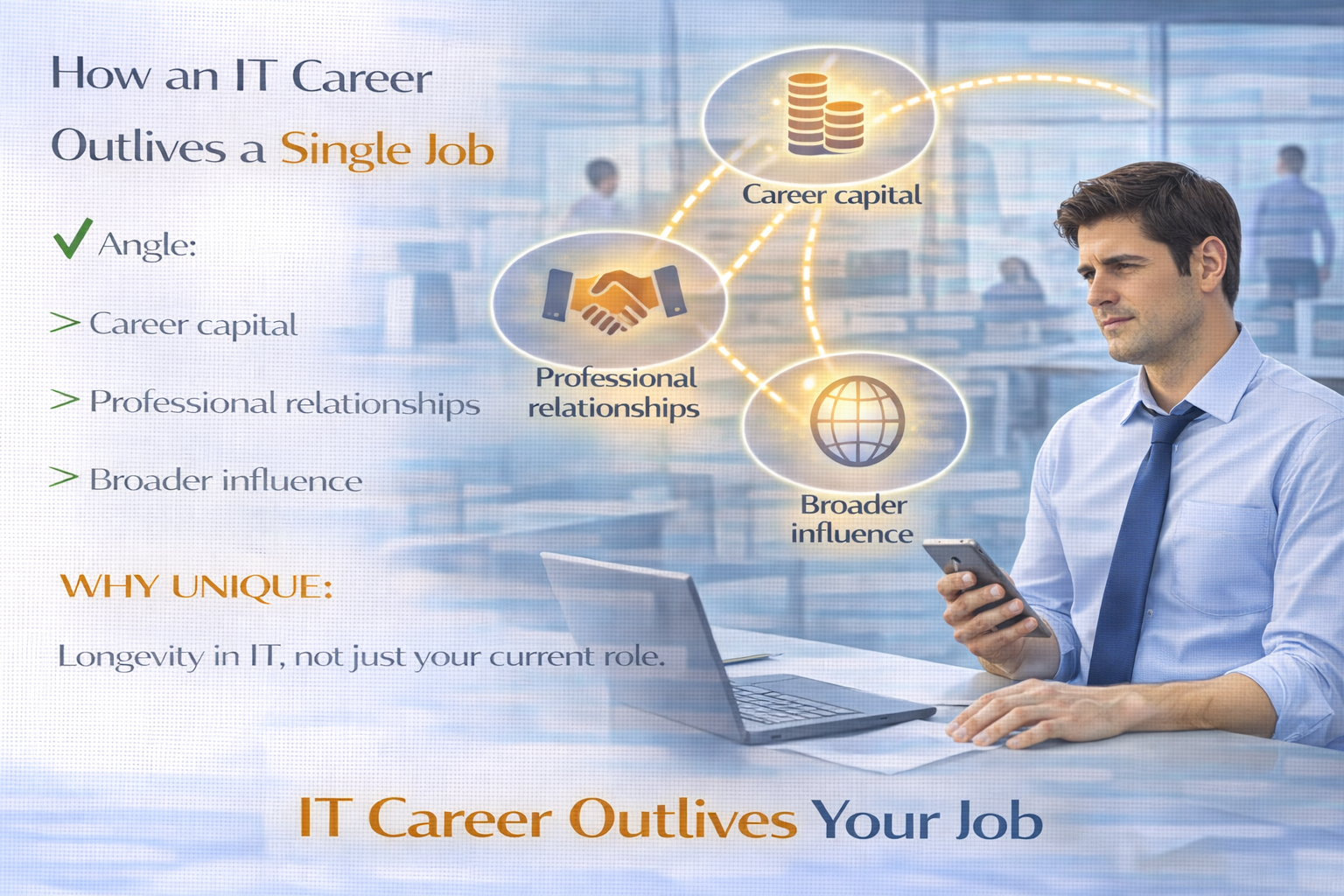 What it means to build an IT career that outlives your job