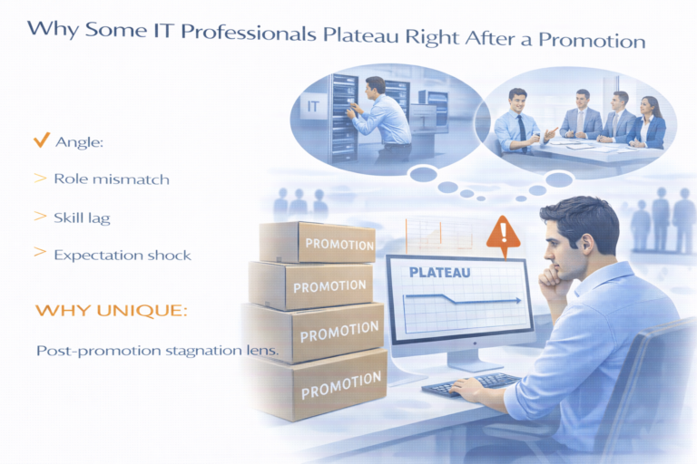 Why IT professionals stop growing right after a promotion