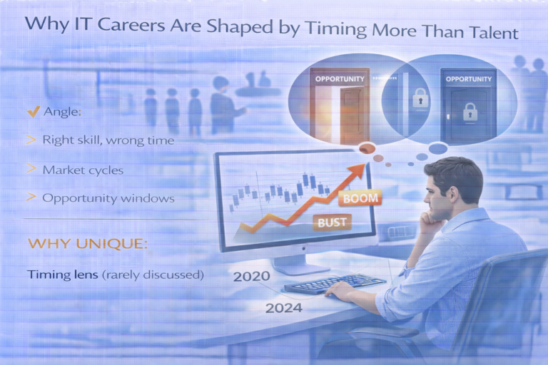 How timing shapes IT careers more than talent