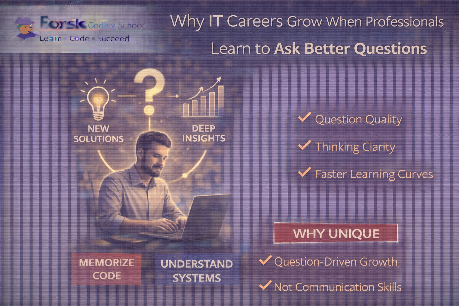 IT careers grow faster when professionals learn to ask better questions