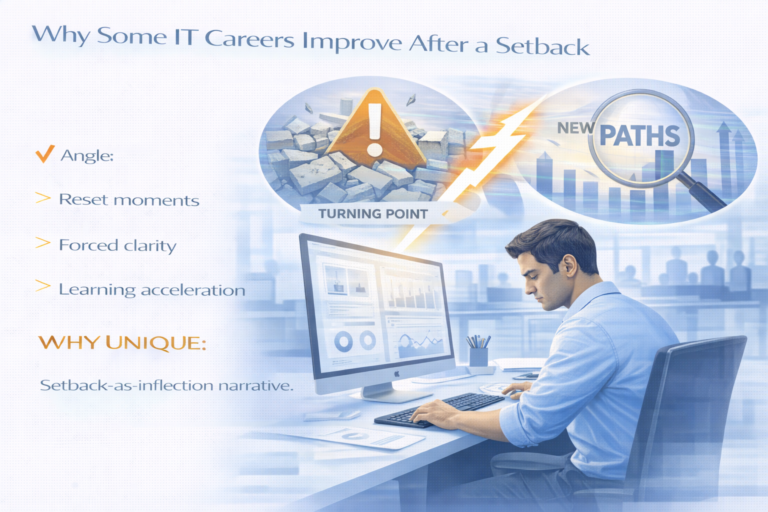 How setbacks become turning points in IT careers