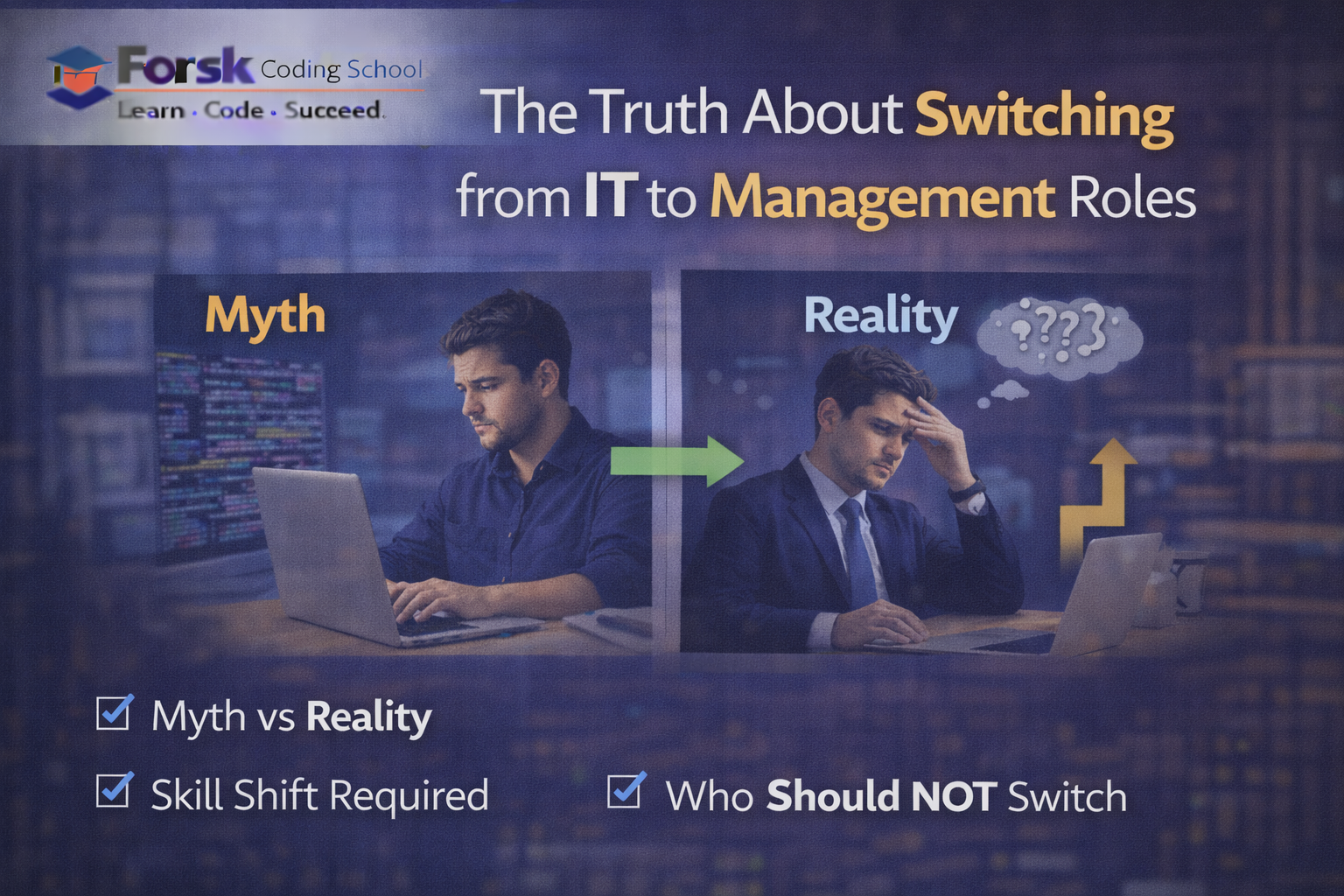 IT professional thinking about switching from technical role to management leadership position